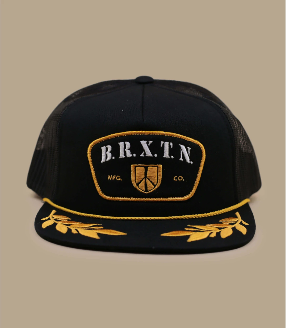 Brixton Peace Shield Trucker Black 3 Brixton Peace Shield Trucker Black