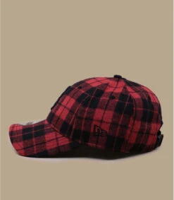 NEW ERA Plaid 9Forty Boston Scarlet -Monde Chapeau plaid 9forty boston scarlet 3