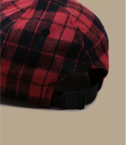 NEW ERA Plaid 9Forty Boston Scarlet -Monde Chapeau plaid 9forty boston scarlet 4