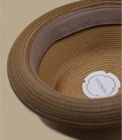 Stetson Pork Pie Toyo Brown 11 Stetson Pork Pie Toyo Brown -Monde Chapeau pork pie toyo brown 4