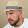 Stetson Reidton Toyo Beige Mix 2 Stetson Reidton Toyo Beige Mix -Monde Chapeau reidton toyo beige mix