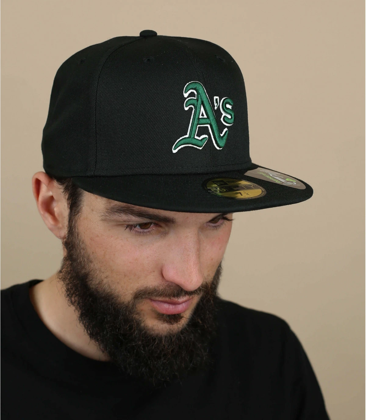 NEW ERA Repreve 5950 Athletics Black 3 NEW ERA Repreve 5950 Athletics Black