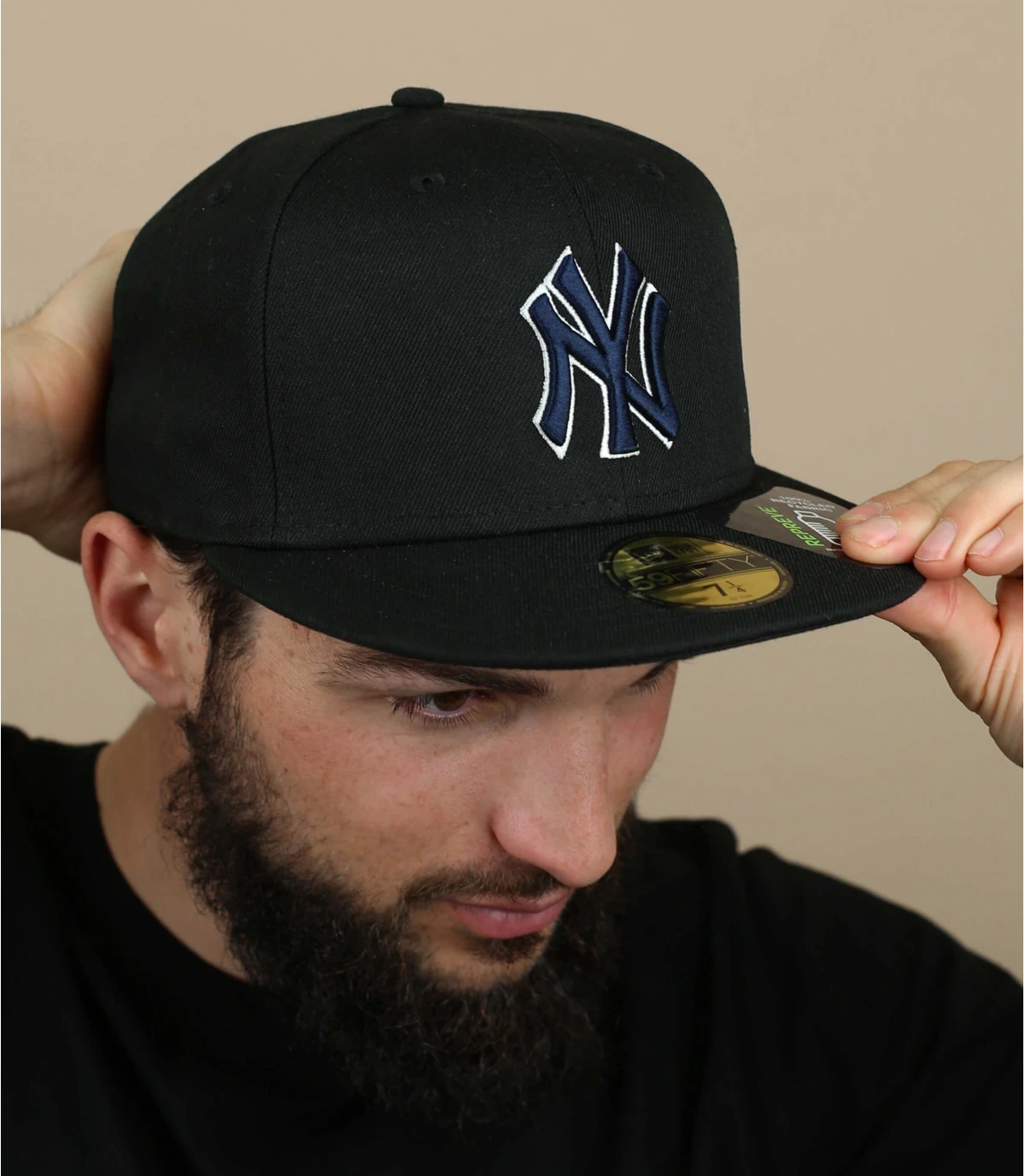 NEW ERA Repreve 5950 NY Black 3 NEW ERA Repreve 5950 NY Black