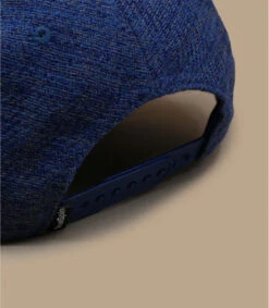 Round Script Flower Blue -Monde Chapeau round script flower blue 2