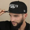 NEW ERA Script Team 950 Brooklyn Nets -Monde Chapeau script team 950 brooklyn nets