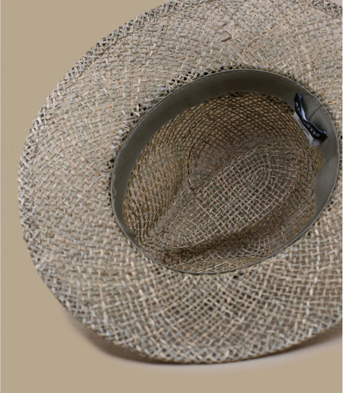 Seeberger Seagrass Fedora Summer Print Black 7 Seeberger Seagrass Fedora Summer Print Black – Image 5