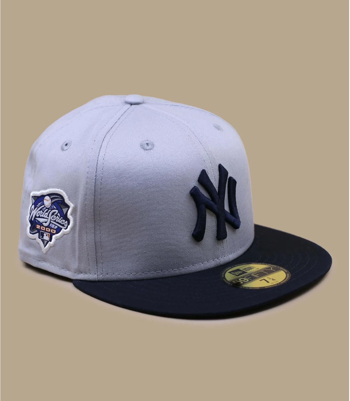 NEW ERA Series 59Fifty NY Gray 4 NEW ERA Series 59Fifty NY Gray – Image 2