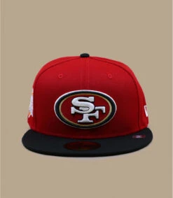 NEW ERA Side Patch 5950 49ers Scarlet 10 NEW ERA Side Patch 5950 49ers Scarlet -Monde Chapeau side patch 5950 49ers scarlet 2