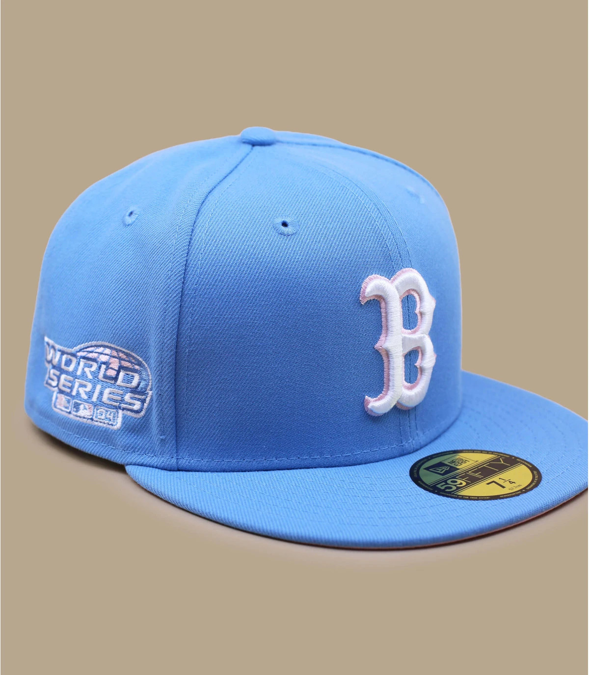 NEW ERA Side Patch 5950 Boston Red Sox Sky Pink 4 NEW ERA Side Patch 5950 Boston Red Sox Sky Pink – Image 2