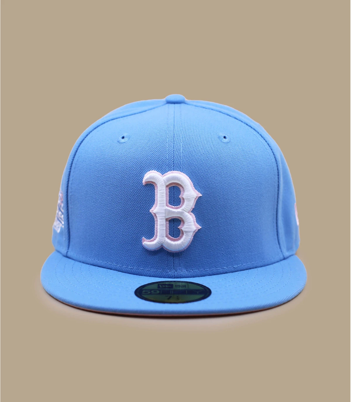 NEW ERA Side Patch 5950 Boston Red Sox Sky Pink 5 NEW ERA Side Patch 5950 Boston Red Sox Sky Pink – Image 3
