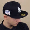 NEW ERA Side Patch 5950 LA Black 1 NEW ERA Side Patch 5950 LA Black -Monde Chapeau side patch 5950 la black