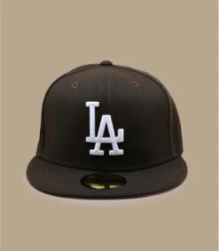 NEW ERA Side Patch 5950 LA Dodgers Walnut Pink -Monde Chapeau side patch 5950 la dodgers walnut pink 2