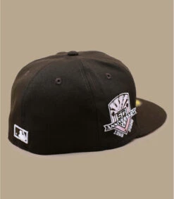 NEW ERA Side Patch 5950 LA Dodgers Walnut Pink -Monde Chapeau side patch 5950 la dodgers walnut pink 3