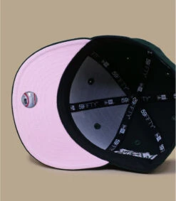 NEW ERA Side Patch 5950 LA Green & Pink -Monde Chapeau side patch 5950 la green pink 5