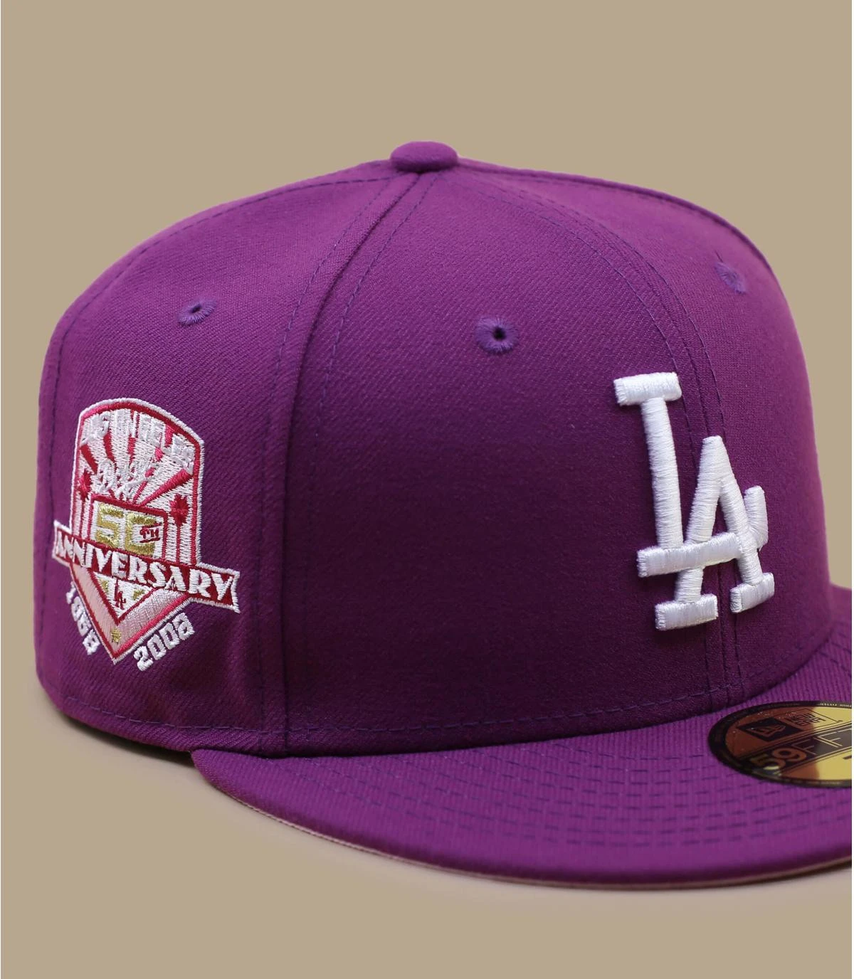 NEW ERA Side Patch 5950 LA Sparkling Grape 5 NEW ERA Side Patch 5950 LA Sparkling Grape – Image 3