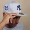 NEW ERA Side Patch 5950 NY Gray 2 NEW ERA Side Patch 5950 NY Gray -Monde Chapeau side patch 5950 ny gray