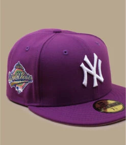 NEW ERA Side Patch 5950 NY Sparkling Grape 10 NEW ERA Side Patch 5950 NY Sparkling Grape -Monde Chapeau side patch 5950 ny sparkling grape 2