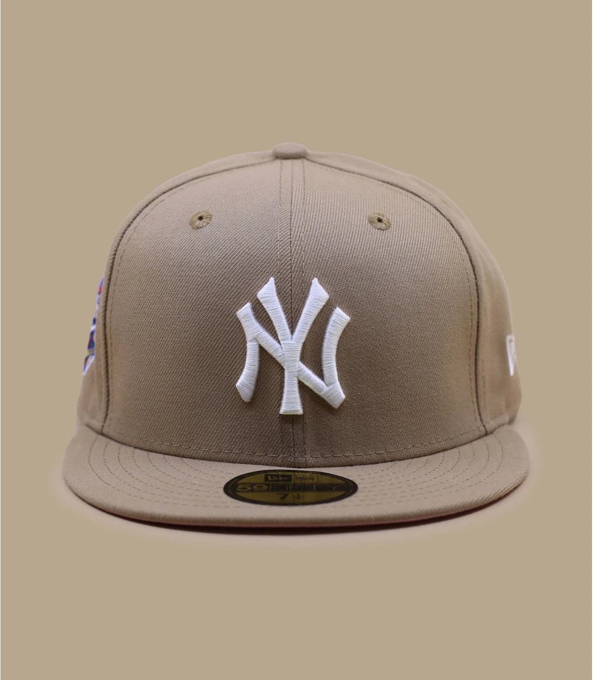 NEW ERA Side Patch 5950 NY Yankees Camel Pink 4 NEW ERA Side Patch 5950 NY Yankees Camel Pink – Image 2