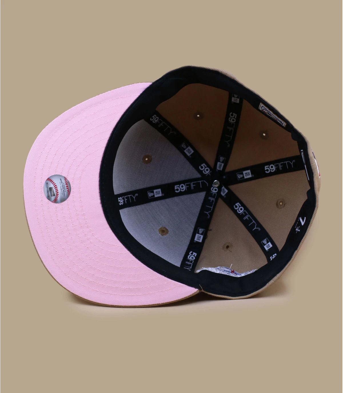 NEW ERA Side Patch 5950 NY Yankees Camel Pink 7 NEW ERA Side Patch 5950 NY Yankees Camel Pink – Image 5