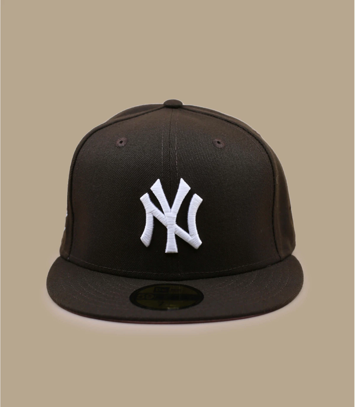 NEW ERA Side Patch 5950 NY Yankees Walnut Pink 5 NEW ERA Side Patch 5950 NY Yankees Walnut Pink – Image 3