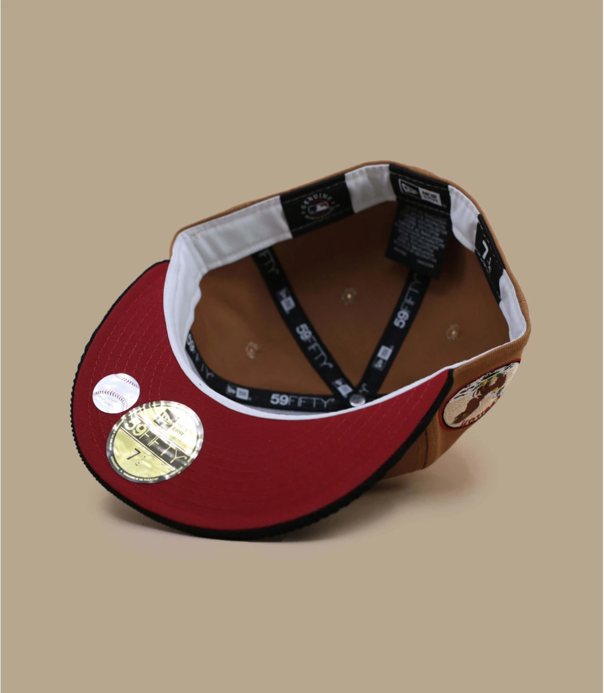 NEW ERA Side Patch 59Fifty Houston Astros Bronze Black Corduroy 8 NEW ERA Side Patch 59Fifty Houston Astros Bronze Black Corduroy – Image 6