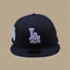 NEW ERA Side Patch 59Fifty Los Angles Dodgers Navy Lavender 2 NEW ERA Side Patch 59Fifty Los Angles Dodgers Navy Lavender -Monde Chapeau side patch 59fifty los angles dodgers navy lavender
