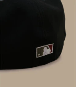 NEW ERA Side Patch 59Fifty New York Yankees Black New Olive -Monde Chapeau side patch 59fifty new york yankees black new olive 5