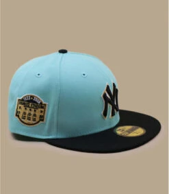 NEW ERA Side Patch 59Fifty New York Yankees Blue Tint Black -Monde Chapeau side patch 59fifty new york yankees blue tint black 3