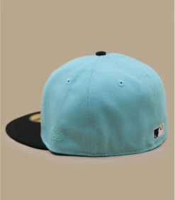 NEW ERA Side Patch 59Fifty New York Yankees Blue Tint Black -Monde Chapeau side patch 59fifty new york yankees blue tint black 4