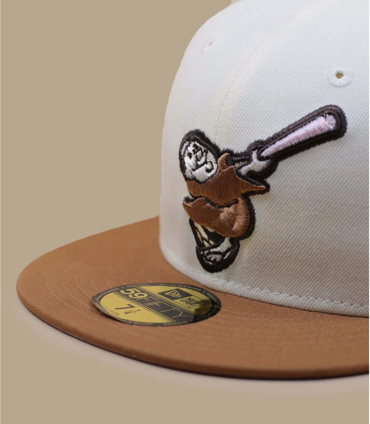 NEW ERA Side Patch 59Fifty San Diego Padres Bronze Chrome Brown Pink 5 NEW ERA Side Patch 59Fifty San Diego Padres Bronze Chrome Brown Pink – Image 3
