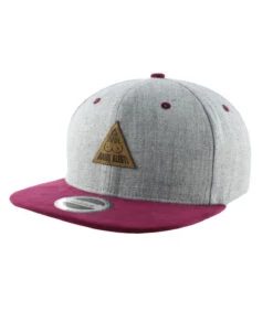 Snapback Boobs Alert Grey Burgundy -Monde Chapeau snapback boobs alert grey burgundySnapback20Boobs20Alert20grey20burgundy20Street20Stuff