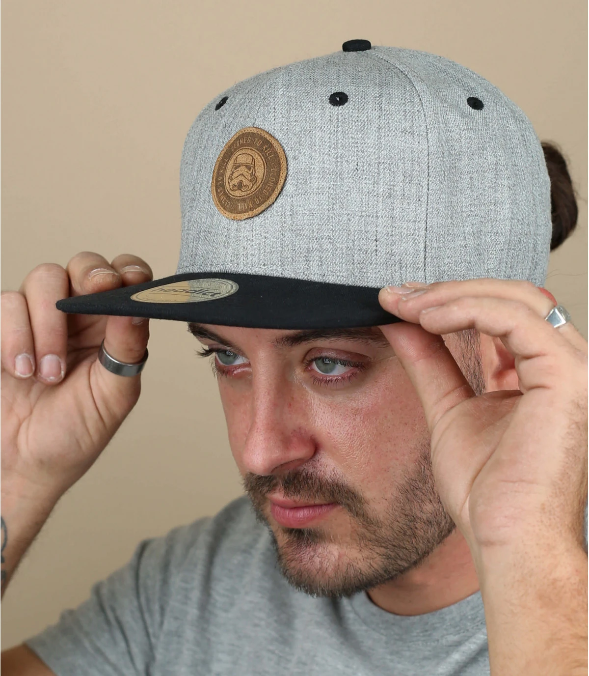 Snapback Cloned To Kill Grey Black 3 Snapback Cloned To Kill Grey Black