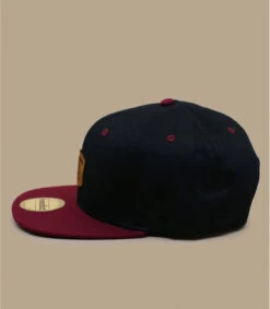 Snapback Combi Bay Window Black Burgundy 9 Snapback Combi Bay Window Black Burgundy -Monde Chapeau snapback combi bay window black burgundy 2