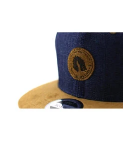 Snapback Crown Land Denim Brown 9 Snapback Crown Land Denim Brown -Monde Chapeau snapback crown land denim brownsnapback20Dragon20denim20suede
