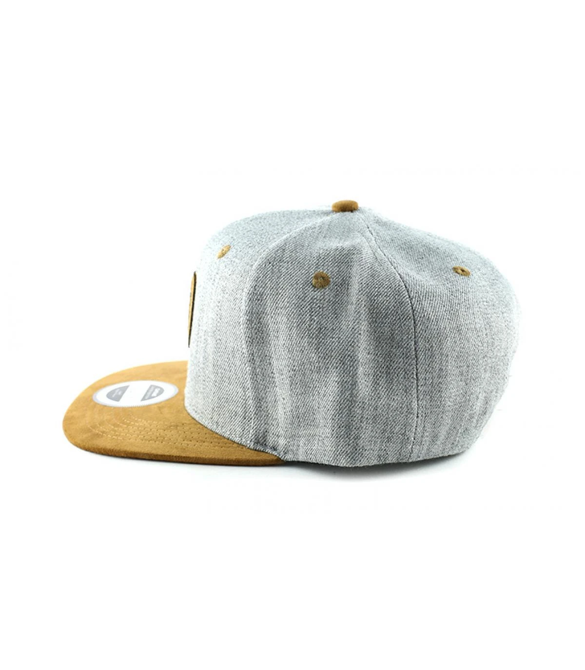 Snapback El Patron Grey Suede 6 Snapback El Patron Grey Suede – Image 4