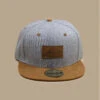 Snapback Everyday Adventures Grey Brown -Monde Chapeau snapback everyday adventures grey brown