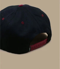 Snapback First Come First Tarck Black Burgundy -Monde Chapeau snapback first come first tarck black burgundy 3