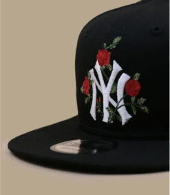 NEW ERA Snapback Flower 950 NY Black 10 NEW ERA Snapback Flower 950 NY Black -Monde Chapeau snapback flower 950 ny black 2
