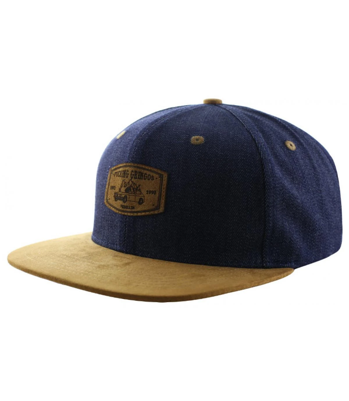Snapback Fucking Gringos Denim Suede 4 Snapback Fucking Gringos Denim Suede – Image 2