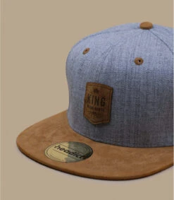 Snapback King Of The North Grey Brown 8 Snapback King Of The North Grey Brown -Monde Chapeau snapback king of the north grey brown 1