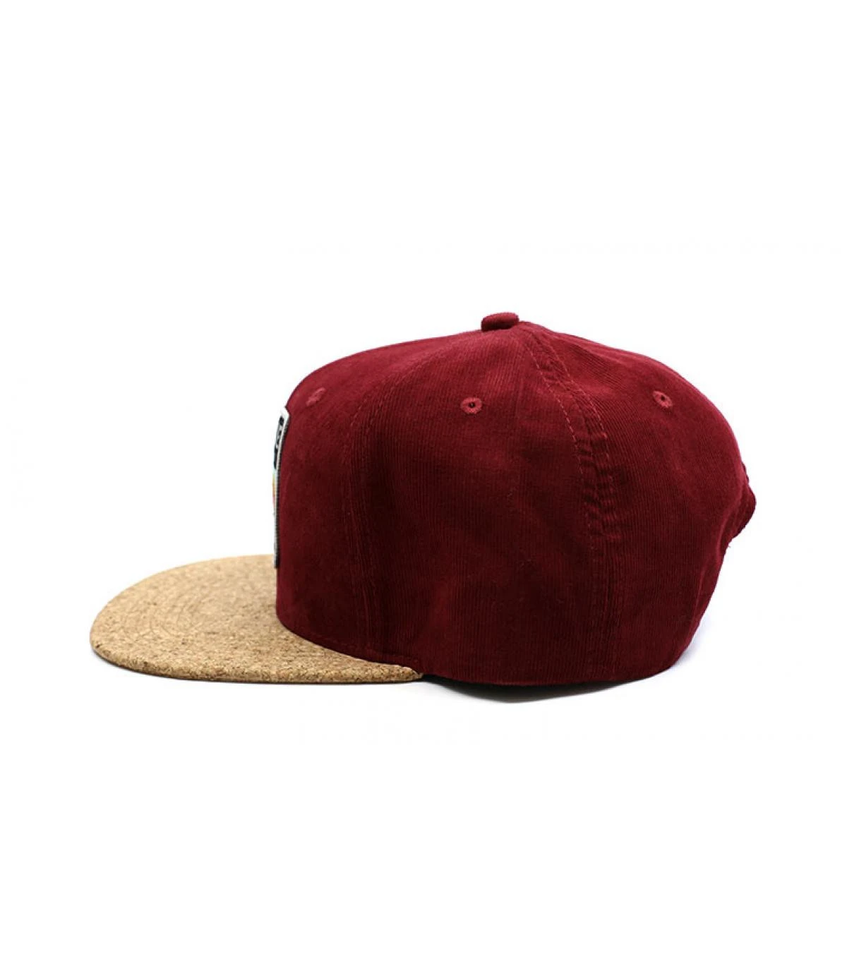 Snapback La Grave Burgundy Cork 6 Snapback La Grave Burgundy Cork – Image 4