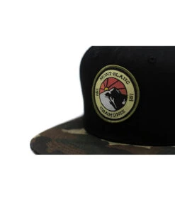 Snapback Mont Blanc Black Camo -Monde Chapeau snapback mont blanc black camosnapback20chamonix