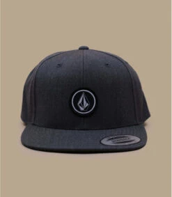 Volcom Snapback Quarter Twill Charcoal Heather