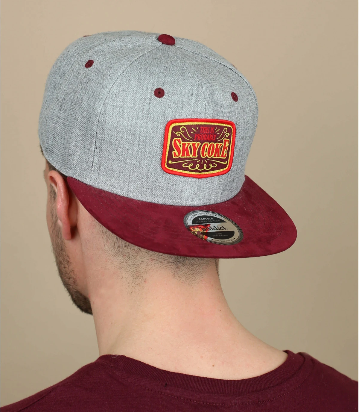 Snapback Sky Coke 3 Snapback Sky Coke