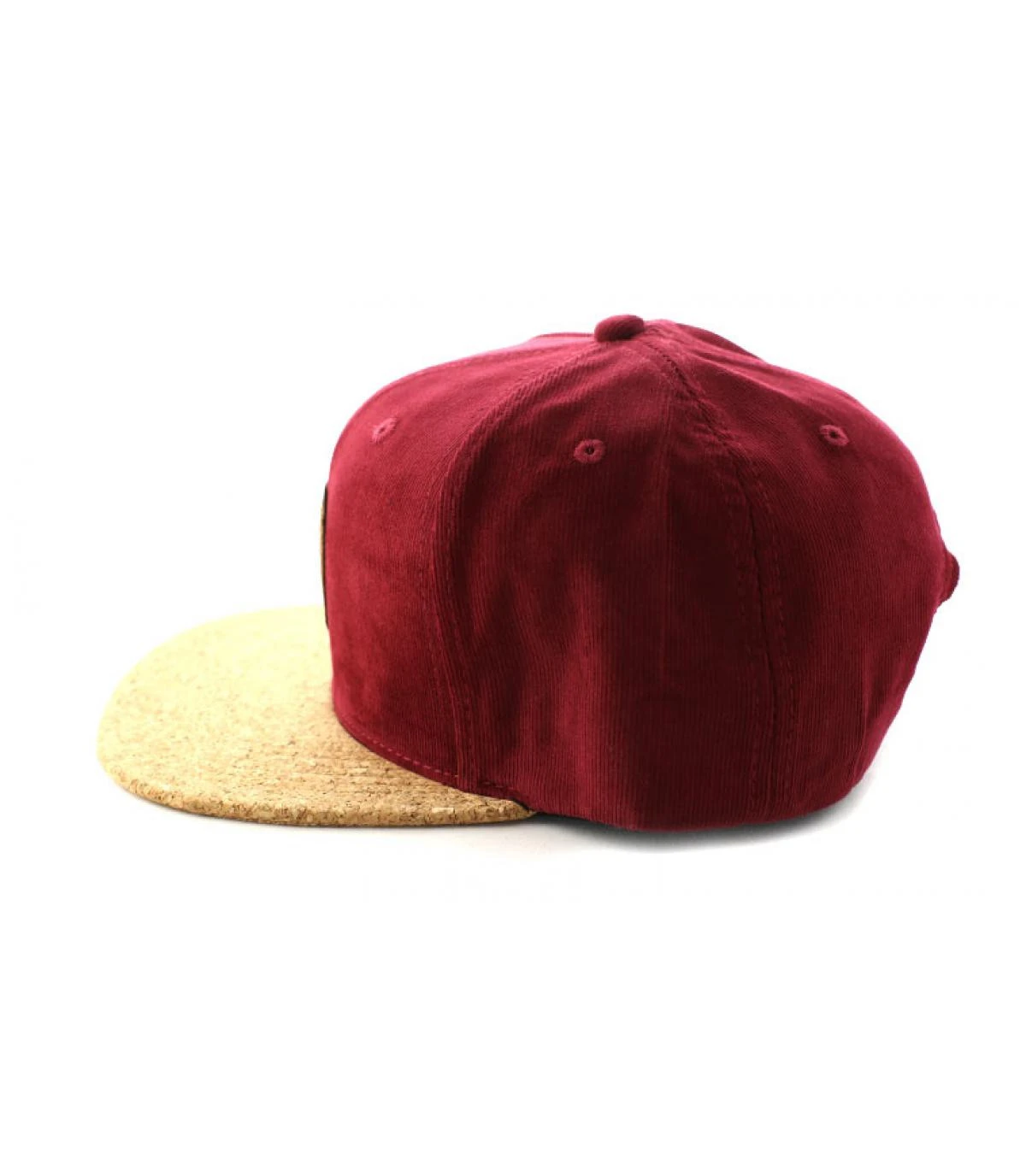 Snapback Stay Gold Burgundy Cork 6 Snapback Stay Gold Burgundy Cork – Image 4