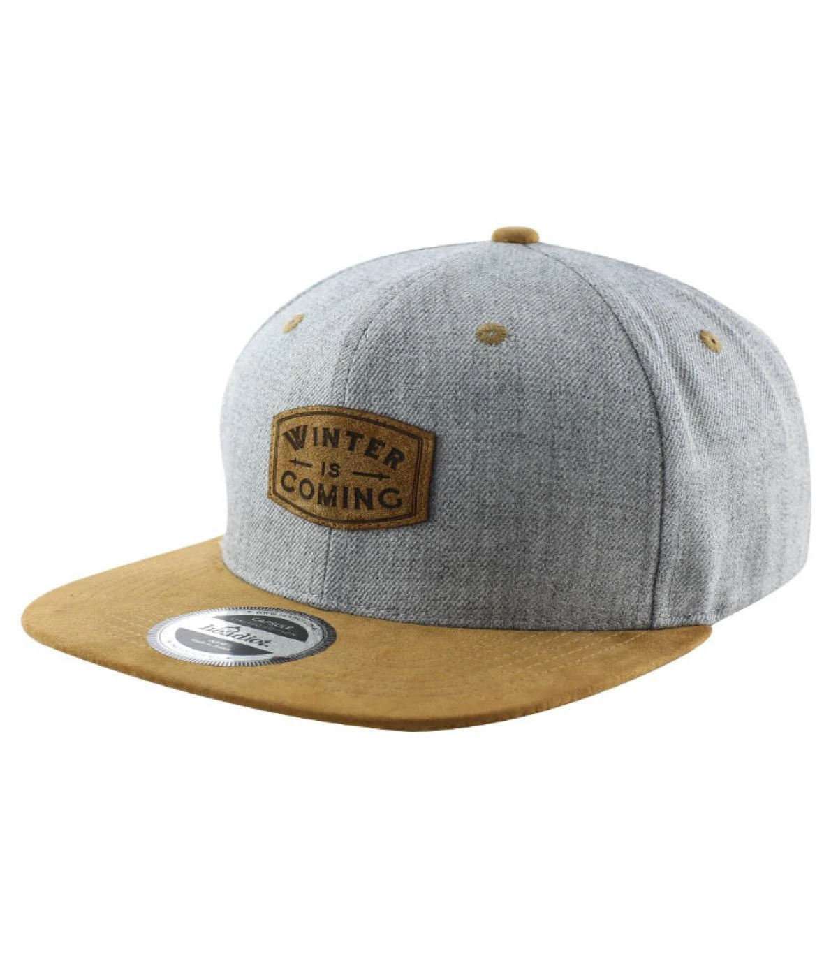 Snapback Winter Is Coming Grey Brown 4 Snapback Winter Is Coming Grey Brown – Image 2