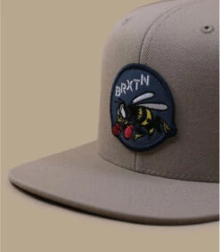 Brixton Stinger MP Snapback Sand -Monde Chapeau stinger mp snapback sand 2