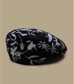 Kangol Street Floral 504 Black -Monde Chapeau street floral 504 black 2