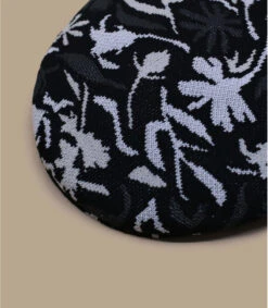 Kangol Street Floral 504 Black -Monde Chapeau street floral 504 black 3