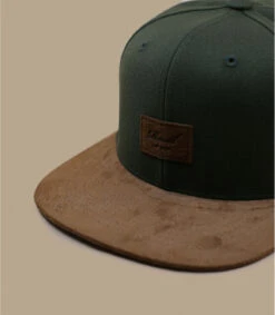 Reell Suede Cap Dark Olive 10 Reell Suede Cap Dark Olive -Monde Chapeau suede cap dark olive 2